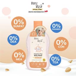 [Quà Tặng Không Bán] Sữa tắm gội BZU BZU toàn thân dành cho bé 200ml 4