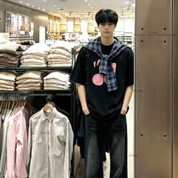 COD✅ (Hồ Chí Minh)RTOML áo phông áo xinh áo kiểu nữ bigsize In hoa nổi nốt nhạc tông hồng 9