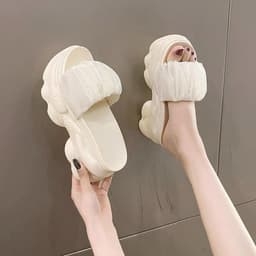 Dép xuồng bm công chúa 9p hàng nhập qc DéP Nữ Shoes GiàY Nhung Sandal 4