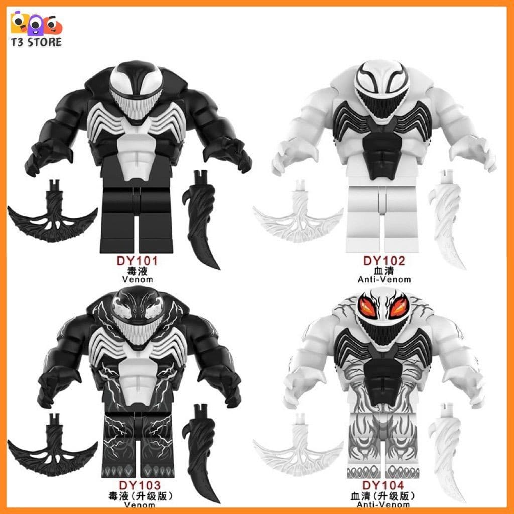 Venom Đồ Chơi Lắp Ráp Các Nhân Vật Venom, DY101, DY102, DY103,DY104