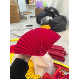 🎋 COMBO 10 QUẠT GIẤY MINI TRANG TRÍ TẾT – NHIỀU MÀU RỰC RỠ, TẠO KHÔNG KHÍ TƯƠI VUI NGÀY XUÂN 4