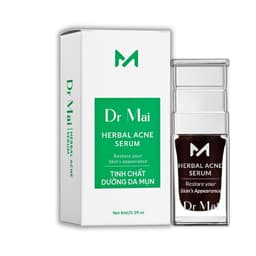 Bộ 3 Dr Mai chăm sóc da mụn, thâm, cân bằng dầu thừa, Sữa rửa mặt, Toner và Serum 3