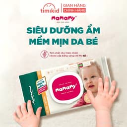 Khăn Ướt Ngừa Hăm Mamamy Cho Bé Không Mùi Và Có Mùi Tinh Dầu Cúc Vạn Thọ- Gói 100 tờ 3