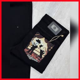JEAN NAM PHỐI HỌA TIẾT TÚI,KHÔNG CẦN OUTFIT CẦU KỲ,JEAN ĐẸP LÀ ĐỦ CHẤT QJ-1058 VIC 6