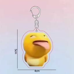 Móc Khóa Nailong Khủng Long  Meme Nhựa Acrylic Treo Balo-Qùa Tặng Bạn Bè 6