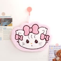 Khăn Lau Tay Hình Gấu Dễ Thương Có Móc Treo 3D Mềm Mịn Thấm Hút Nước Trang Trí Nhà Bếp Phòng Tắm 9