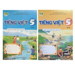 Sách - (Combo 2 Tập )Tiếng Việt 5  (Dành cho buổi học thứ hai) - Kết nối tri thức với cuộc sống 1