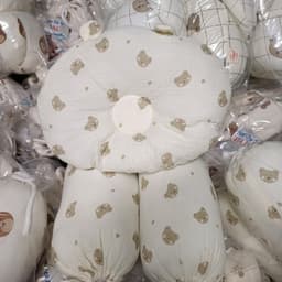 Bộ gối chặn bông vải muslin cao cấp chống giật mình cho bé sơ sinh - Gối lõm chống bẹp đầu cho bé hàng Việt Nam 2