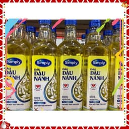 (Sỉ đại lý sẵn giao)Thùng 12 chai dầu ăn 1L,2L simply nguyên chất ( NPP HẠNH TÌNH 8386 ) 3