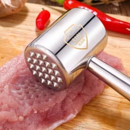 Búa Đập Thịt Inox 304 Hai Đầu, Búa Dầm Thịt Đa Năng 7
