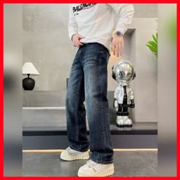 QUẦN JEAN NAM FORM RỘNG, THOẢI MÁI - CÁ TÍNH - DỄ PHỐI ĐỒ QJ-9865 VIC 1