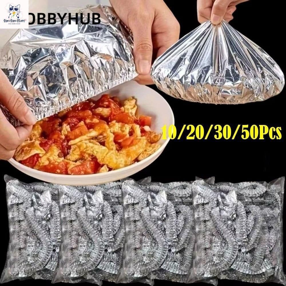 Combo 50 vỏ bọc thực phẩm màng nhôm, màng cách nhiệt Vỏ cách nhiệt Lá nhôm Vỏ cách nhiệt thực phẩm.