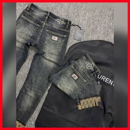 QUẦN JEAN NAM CAO CẤP,WASH BẠC CÁ TÍNH,LÊN FORM ÔM DÁNG,DỄ KẾT HỢP NHIỀU OUTFIT QJ-5190 VIC 5