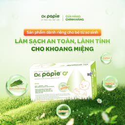 Combo 2 Gạc Rơ Lưỡi Dr.Papie 0+ Giúp Làm Sạch Răng Lưỡi, Ngừa Tưa Lưỡi & Nấm Miệng Hiệu Quả. 7