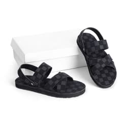 Dép sandanl da mycrofiber caro nam  chắc chắn thời trang fashion 2026  đế cao 2cm êm chân S6 3