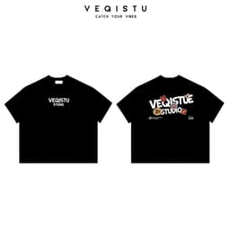 Áo Thun BOXY Local Brand VEQISTU "Tết ICON", Áo Thun Boxy Form Rộng Unisex 250Gsm Cotton 3