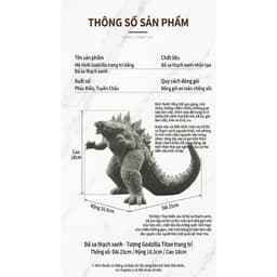 Tượng đá sa thạch Godzilla vs Kingkong đá sa thạch - Tượng deco, trang trí tiểu cảnh, bán cạn, terrarium 7
