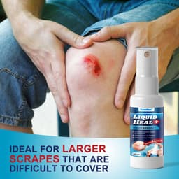 Xịt Tạo Băng Cá Nhân Sinh Học Liquid Heal 30ml, Lành Vết Thương, Kháng Nước, Kháng Khuẩn_GIÁ SOCK   4