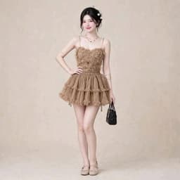 Chân váy lưới xoè phồng nữ chất lưới may thiết kế nhiều lớp siêu xinh  VL355 7 8 7 9 4 4 3 4