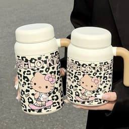 Bình Giữ Nhiệt Hello Kitty Siêu xᶖnh 700ml và 1000ml VOICON-[BIN66] - Giữ Nhiệt Nóng/Lạnh Nhiều Giờ 4
