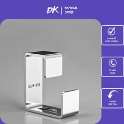 Móc Treo Chậu, Thau Inox 304 Kèm Keo Dán Chắc Chắn Tiện Lợi Gia Dụng ĐK VOICON-[DA66] 2