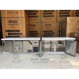 Tủ Lạnh Đông mát Bàn Chặt Inox Công Nghiệp 1m2 -1m5- 1m8: Linh Hoạt & Đa Năng. 1