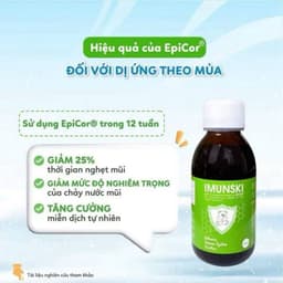 IMUNSKI (Lọ 120ml)– tăng cường sức đề kháng,dành cho trẻ em,người bị cảm lạnh,cảm cúm< BUN BUN SHOP 3