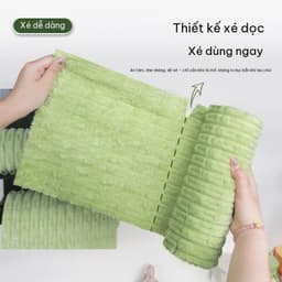 🧽 KHĂN LAU BẾP NHUNG SỢI TRE 20 MIẾNG – MỀM MỊN, THẤM HÚT TỐT 🧽  2