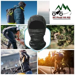 [HN] Mũ trùm đầu Bandana để đi xe đạp Trượt băng Săn bắn Camo Chống gió. Đi Phượt , Moto , xe máy 3