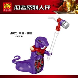 [IN LƯNG]Mô Hình Lắp Ghép Minifigures Các Tộc Rắn Ninjago-Minifigures Ninjago Seasson 1 3