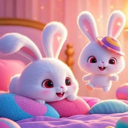 [Hỏa Tốc] Tranh Dán Tường Cặp Đôi Thỏ Trắng Ôm Trái Tim Dễ Thương 3D | Tranhdep.vn 7