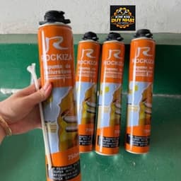 [TẶNG KÈM VÒI XỊT] Xịt Bọt Nở ROCKIZA 750ml Chống Cháy Cách Nhiệt Hiệu Quả Tiện Dụng Cho Xây Dựng Và Sửa Chữa Nhà Cửa 2