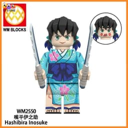 Demon Slayer Đồ Chơi Lắp Ráp Các Nhân Vật Truyện Tranh Demon Slayer, Kimetsu No Yaiba Siêu Đẹp 3