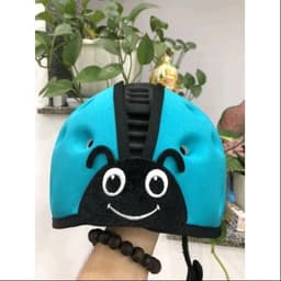 Nón bảo hiểm bảo vệ đầu cho trẻ em tập đi/ tập ngồi xe/ chạy xe đạp - Mũ bảo vệ đầu cho bé hình con bọ rùa loại tốt 9