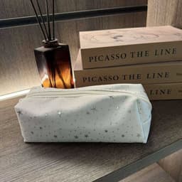 Phòng Cách Kawaii Hộp Đựng Bút Chì Vải Họa Tiết Ngôi Sao, Túi Đựng Thẩm Mỹ Dễ Thương Cho Học Sinh 8