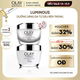 [KOL] [OLAY] Combo Kem Dưỡng Da Ban Ngày + Ban Đêm OLAY Luminous Sáng da Mờ Thâm Nám 50g 1