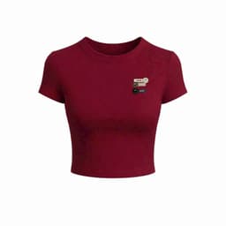 ( 30 -48 kg ) Áo thun nữ CROPTOP tay ngắn phong cách Trẻ Trung năng động, thoáng mát - chữ LUCKKY -thoitrang98 5