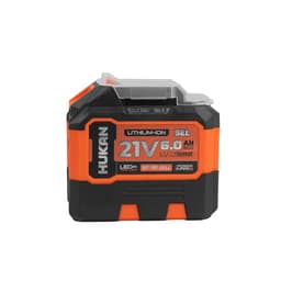 [THẾ HỆ MỚI] Pin 20 Cell HUKAN G1-BEL6020-P6 – 21V 6.0Ah - 5C, Đèn LED Sườn 3 Màu, Chân Pin M21 3