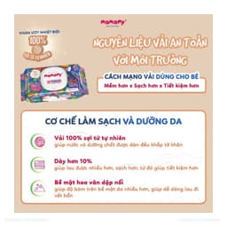 Khăn Ướt Ngừa Hăm Mamamy Tropical Cho Bé Không Mùi Và Có Mùi Tinh Dầu Cúc Vạn Thọ- Gói 90 tờ 5