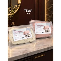 Túi đựng đồ đa năng TEWA 80094 thêu họa tiết nơ – Túi mỹ phẩm du lịch rộng rãi, 2 ngăn lưới 36cm 8