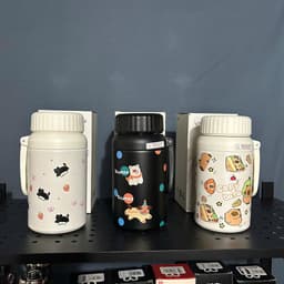 Bình Giữ nhiệt Thép Không Gỉ , Có Lọc Trà , Dễ Thương Dung Tích Lớn 1000ml ( Tặng Phụ Kiện ) 3