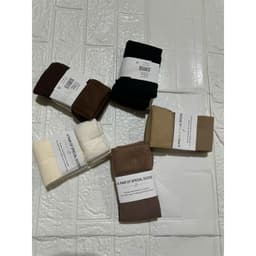 Vớ Nữ Sét 10 Đôi Tất Lót Lông Cổ Cao Sinh Nhiệt Chất Dày Cho Mùa Đông Siêu ấmTông Màu Pastel Trà Sữa [FREESHIP] 9