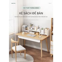 Kệ sách để bàn đa năng trang trí bàn học bàn làm việc cực xinh thương hiệu Luxfurni- LUX16 2