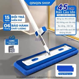 Cây Lau Nhà Tự Vắt SUMI Thế Hệ Mới 2026, Cây Chổi Lau Nhà Microfinick Đa Năng Làm Sạch Thông Minh 360 Độ,SH5C 1