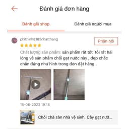 Chổi chà sàn nhà vệ sinh, Cây gạt nước, quét nhà tắm thông minh xoay 360 độ VOICON-[DA66] 3