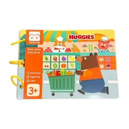 (Quà Tặng Huggies) Sách đồ chơi bận rộn Busy Book 2