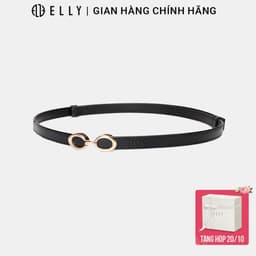 [Tặng hộp 20.10] Thắt lưng nữ ELLY ED62 khóa móc cài da thật cao cấp dây nịt nữ thời trang chính hãng 1