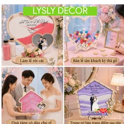 Tranh Rót Cát Cưới Cá Nhân Hóa Tên Cô Dâu Chú Rể, Thiết Kế Riêng Kèm Cát 5