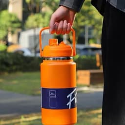 Bình Nước Giữ Nhiệt FIT Dung tích 2500ml/2000ml/1500ml - Miệng Rộng, Ống Hút, Đầu Rót, Tay Cầm Tiện Lợi 4