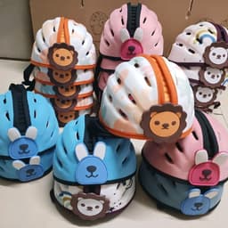 Nón bảo hiểm cao cấp cho bé từ 6 tháng đến 4 -5 tuổi, siêu nhẹ, thoáng khí, thiết kế siêu xinh/ Mũ bảo vệ đầu bé tập đi 6